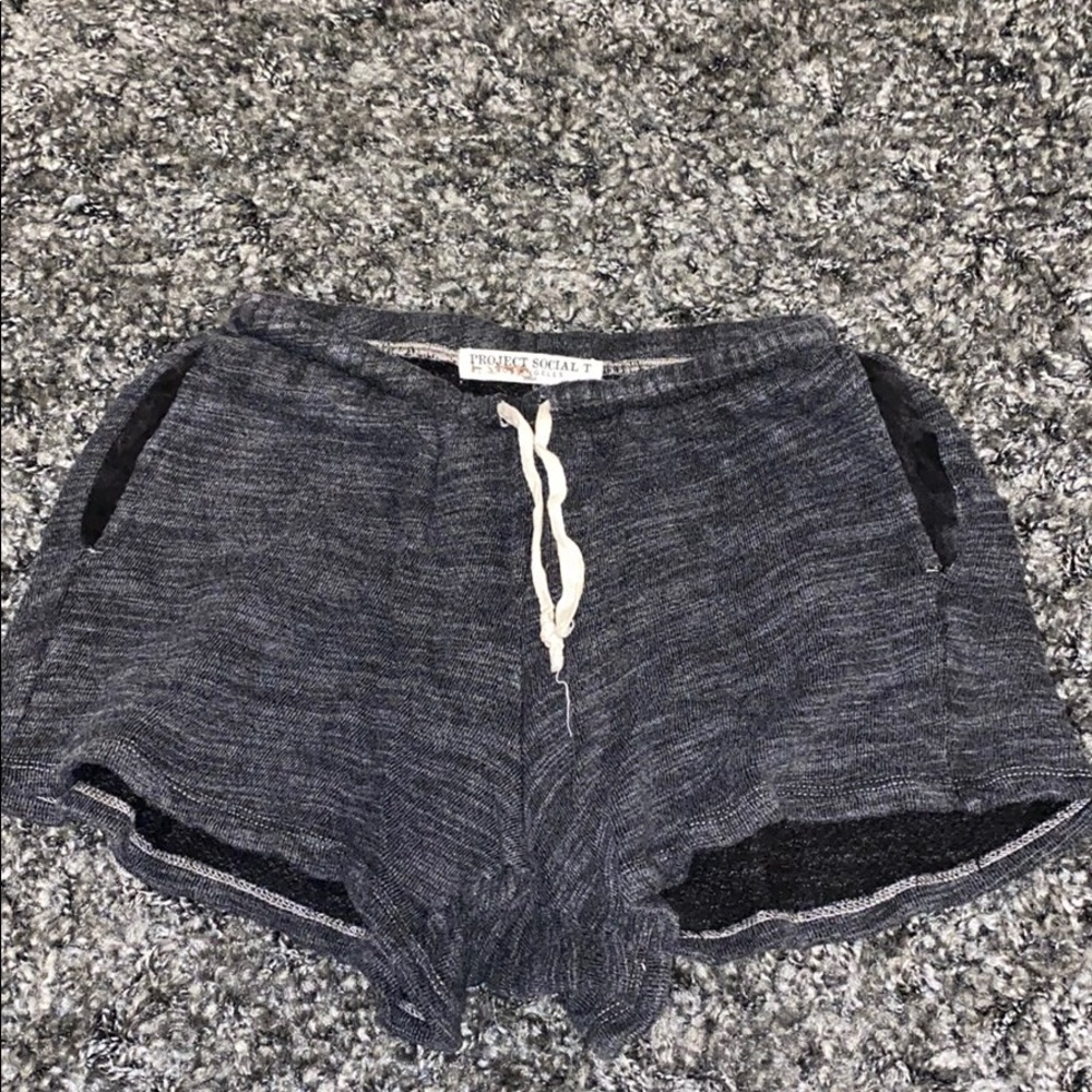 Grey shorts